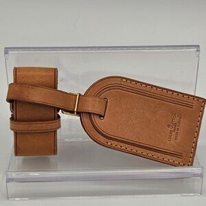 Louis Vuitton Vachetta Luggage Tag and Loop Set